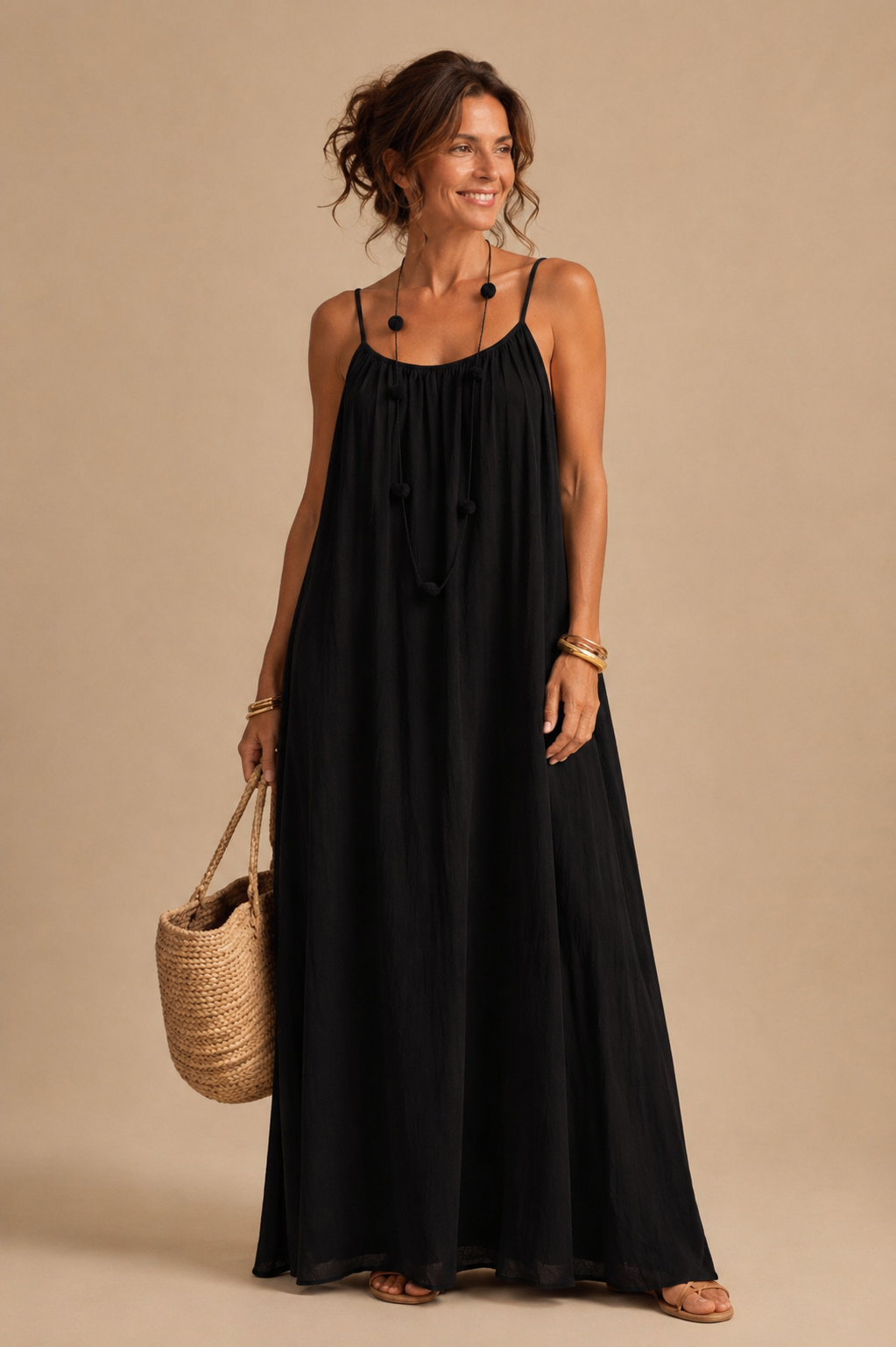 Robe longue dos nu